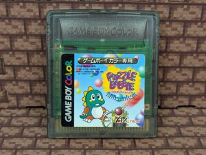ゲームボーイカラー ソフト パズルボブル ミレニアム GBC