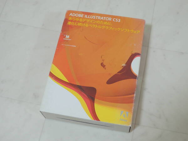 A-05786●Adobe Illustrator CS3 Mac 日本語版 認証不要版-同梱
