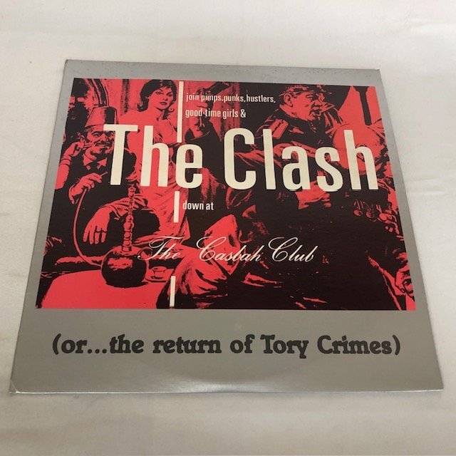 The Clash(ザ・クラッシュ)「Give 'Em Enough Rope(動乱)」LP