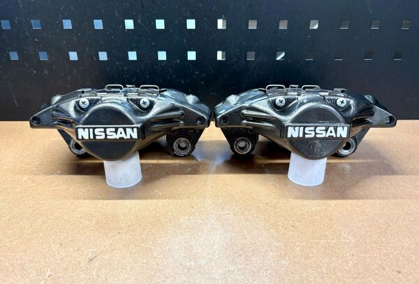 ☆オーバーホール品☆美品☆BNR32 HCR32 ECR33 ER34 スカイライン☆リアキャリパー☆S15 S14 S13 180sx ☆左右セット☆日産☆2POT☆6250U
