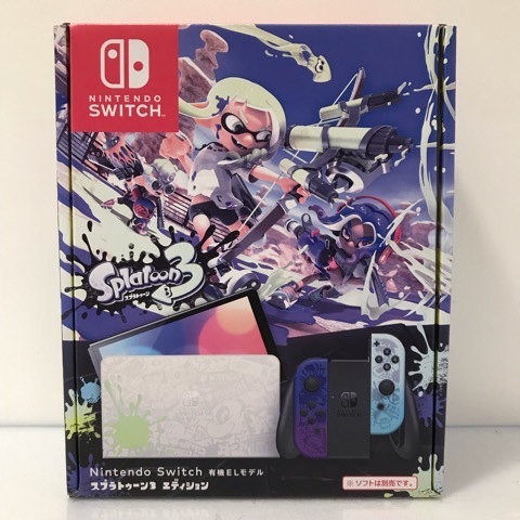 未開封 スプラトゥーン3 Nintendo Switch 本体 有機EL 任天堂 Amazon.co.jp: Nintendo Switch（有機ELモデル） スプラトゥーン
