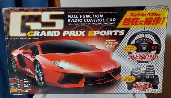 ラジコンカー GRAND PRIX SPORTS ライトが光る/ブラック 最終出品です