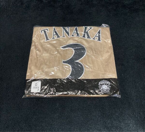 北海道日本ハムファイターズ 刺繍 ビジター レプリカ ユニフォーム #3 田中賢介 Oサイズ 即決