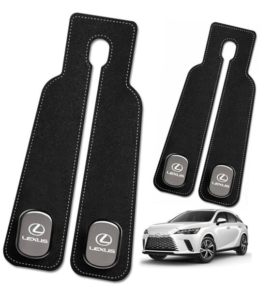 2個セット】レクサス X/LX/CT/EX/HS/NX/ES~全シリーズ対応 車用シートフック 専用LOGO 専用デザイン 隠せる式 金属製フック
