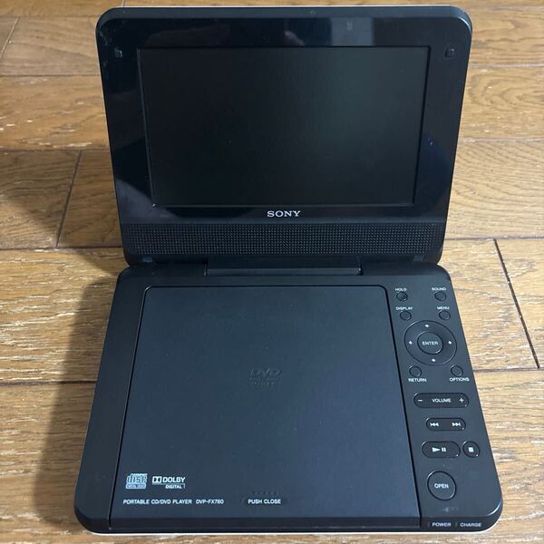ソニー 7V型 ポータブルDVDプレーヤー ブラック DVP-FX780