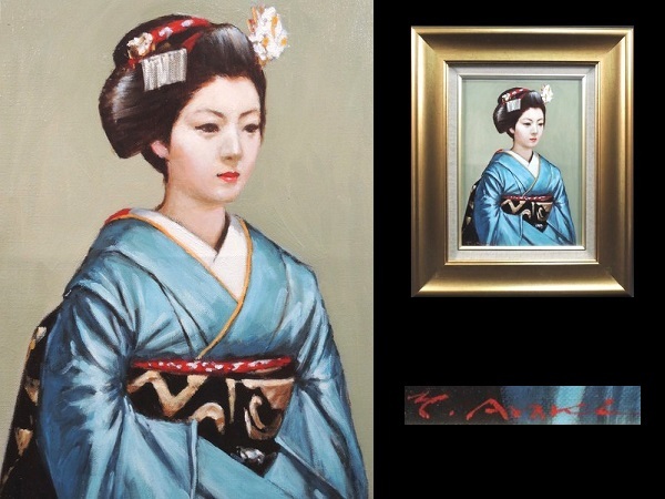 荒木 義太郎「舞妓(円窓)」、人気作品、希少画集・額装画、新品国産額にて額装付 2025年最新】Yahoo!オークション -荒木義太郎の中古品・新品・未