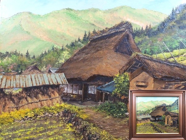 2025年最新】Yahoo!オークション -茅葺 油彩(絵画)の中古品