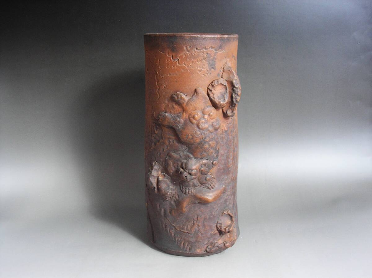 備前花器 江戸〜明治 骨董品 Yahoo!オークション -「明治」(備前) (日本の陶磁)の落札相場
