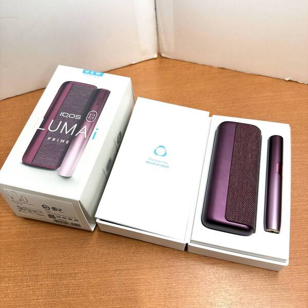 ■□0629 iQOS ILUMA i PRIME アイコス イルマ アイ プライム ガーネットレッド 中古品