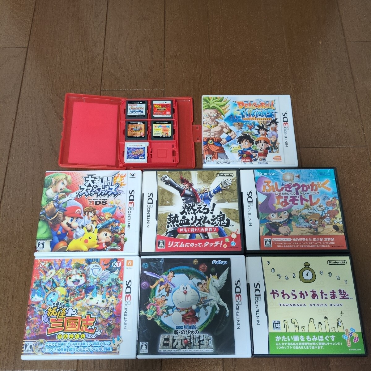 ニンテンドー3DS - 任天堂🖤NEWﾆﾝﾃﾝﾄﾞｰ3DS LL《DS·3DS ｿﾌﾄ56枚