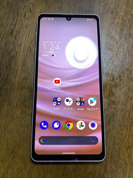 訳あり 美品 AQUOS sense7 128GB SHG10 中古 本体 SIMフリー