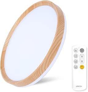 シーリングライト LED おしゃれ 33W 15段階調光 リモコン付 北欧風 明るい 薄型 電気 照明 照明器具 天井照明 節電 省エネledcl-s33-aw