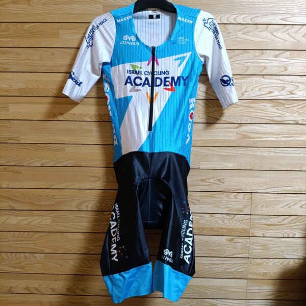 支給品 Israel Cycling Academy スーツ イスラエルサイクリングアカデミー サイクルジャージ 自転車 ロードバイクJ INGA 半袖
