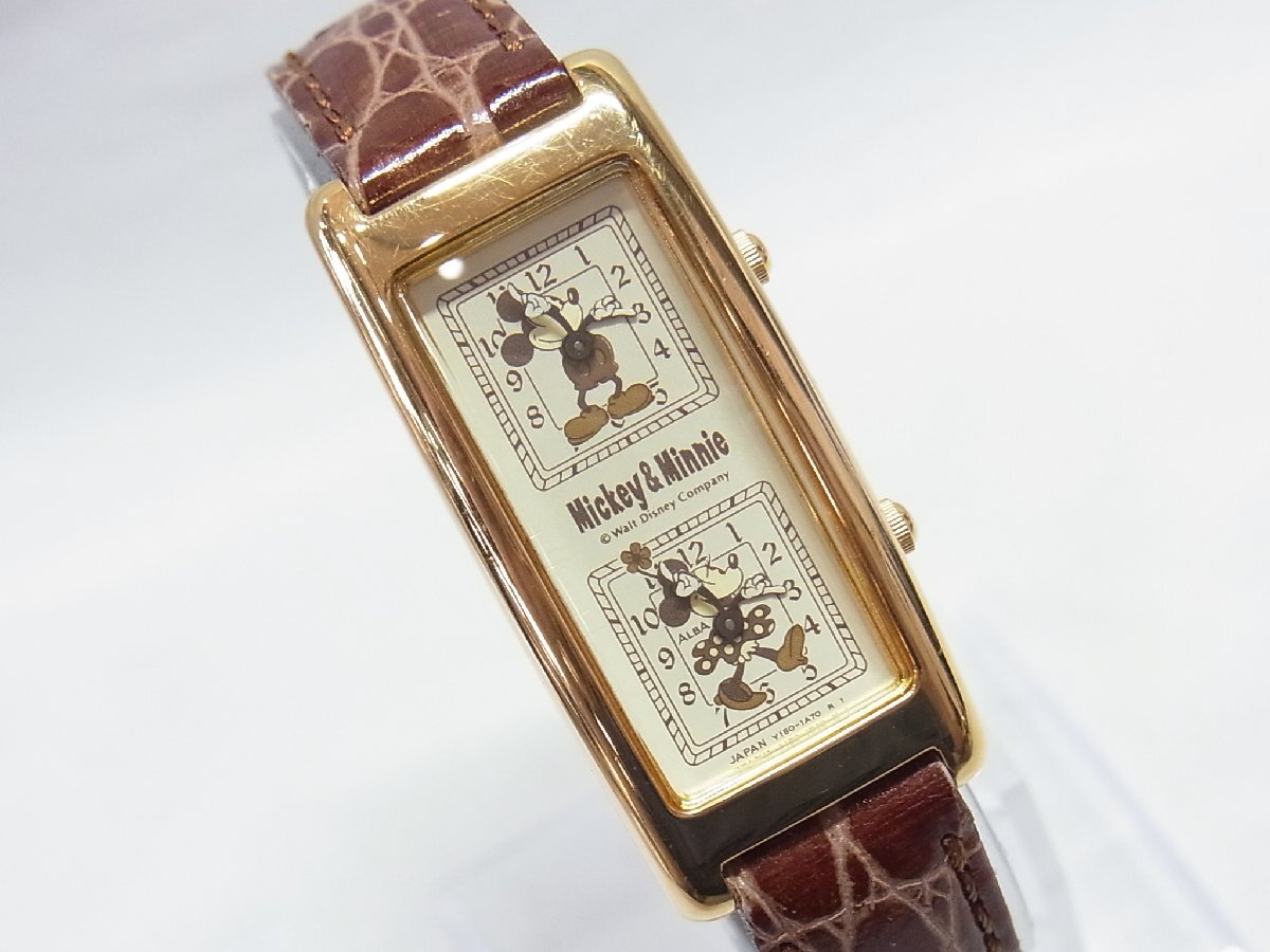 未使用 新品 ALBA アルバ デジタル ディズニー ミッキー 時計