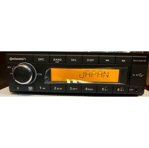 ☆新品☆送料無料☆Continental TR7412UB-OR 日本周波数設定済 コンチネンタル オーディオ デッキ Bluetooth 少しおまけ⑤