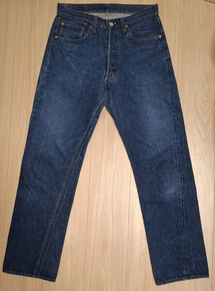 【濃紺】70s LEVI'S リーバイス 501 66後期 ヴィンテージ【美品】実寸W78 ゴールデンサイズ