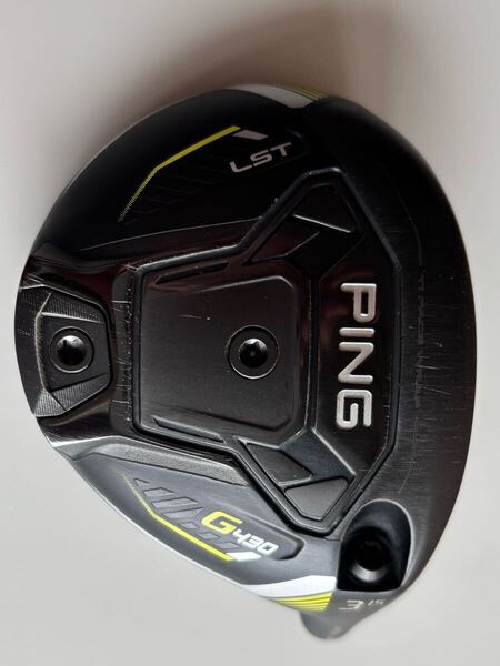 PING G430 LST フェアウェイウッド 3番 ヘッドのみ 国内正規品 ヘッドカバー付レンチ無/G440,G425,G410用シャフトも可 ピン FW #3 3W