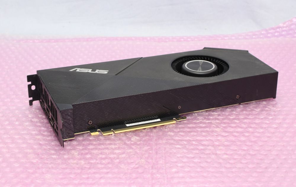 ASUS GeForce RTX 2080 Ti turbo 動作確認済 ASUS GeForce RTX 2080 Ti TURBO 11GB GDDR6 - Karty graficzne