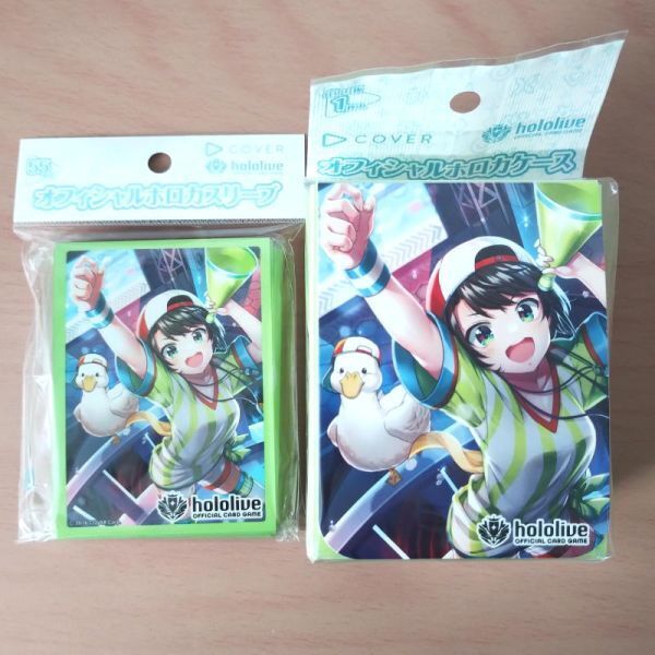 【セット】ホロライブ オフィシャルホロカケース スリーブ 大空スバル【新品未開封品-4571696553393-4571696553270】