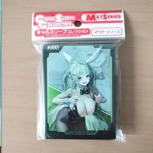 スリーブ 勝利の女神:NIKKE ソーダ:トゥインクルバニー (マットタイプ) No.MT2102【新品未開封-4550621316203】