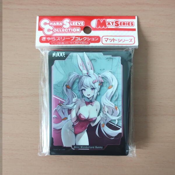スリーブ 勝利の女神:NIKKE アリス:ワンダーランドバニー (マットタイプ) No.MT2103【新品未開封-4550621316210】
