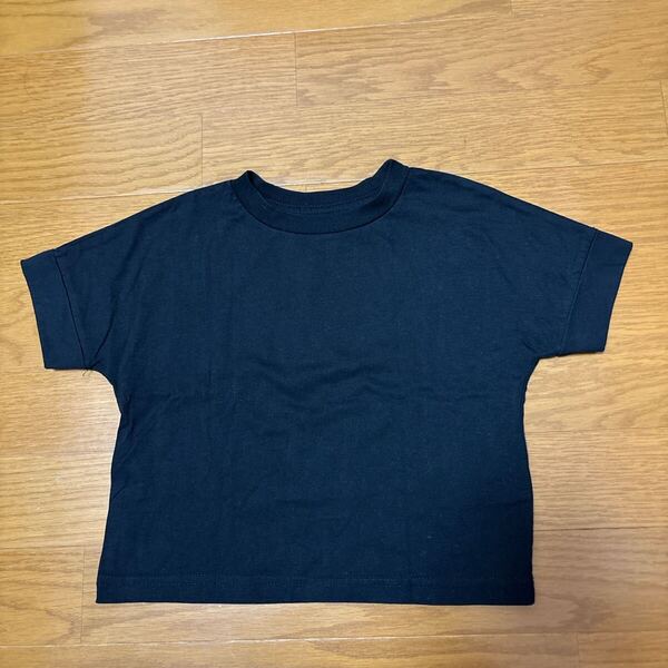 美品 CLOSSHI baby クロッシー 折り返し袖 ロールアップ Tシャツ 90 男女兼用