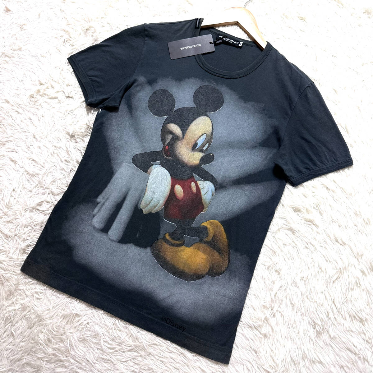 Dolce & Gabbana ディズニープリント Tシャツ Yahoo!オークション -「ミッキー tシャツ」(ドルチェ