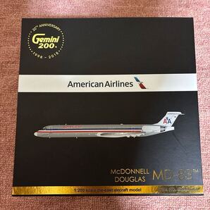 1/200 Gemini200 アメリカン航空 MD-83 gemini jets ダイキャストモデル jc wings