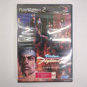 【未開封】 バーチャファイター4 プレイステーション2 ソフト SEGA セガ 表裏面 汚れ スリ傷有り ◆3102/掛川店