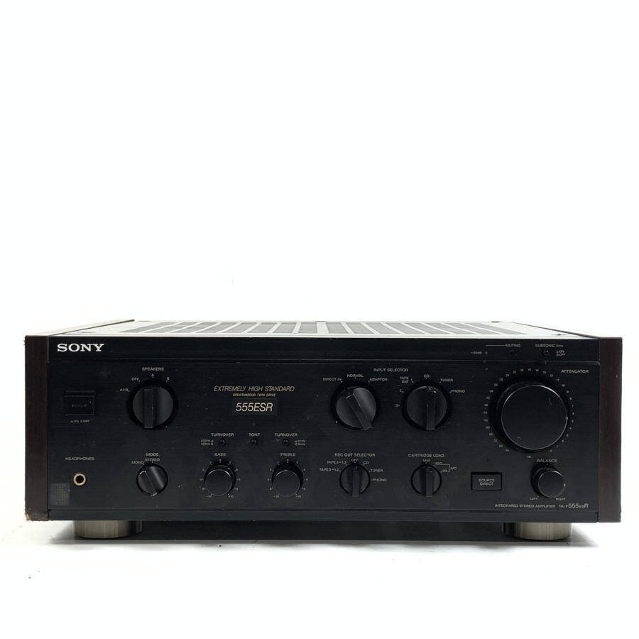 SONY :TA-F555ESR:アンプ ジャンク品 Yahoo!オークション -「sony ta-f555esr」の落札相場・落札価格