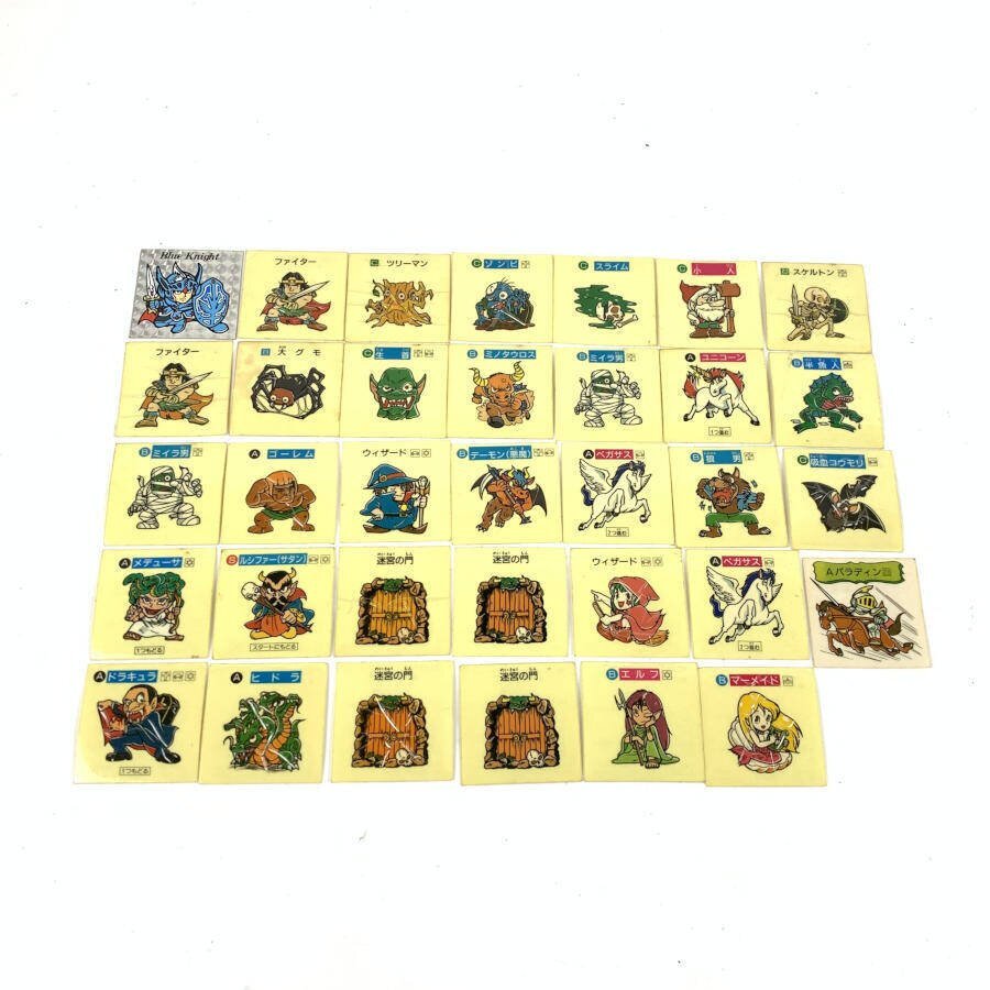 美品 レア品 すごろくモンスターシール34枚 Yahoo!オークション -「すごろくモンスターシール