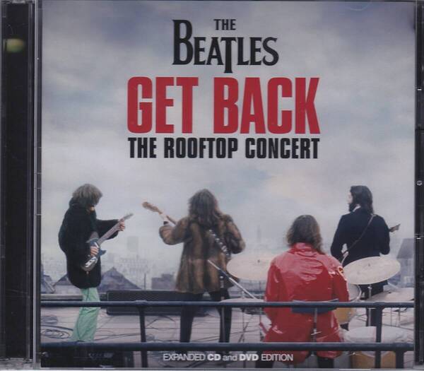 ★☆ THE BEATLES GET BACK : THE ROOFTOP CONCERT EXPANDED CD and DVD EDITION 1CD+1DVD ★ 中古 ☆ 即決 ★☆