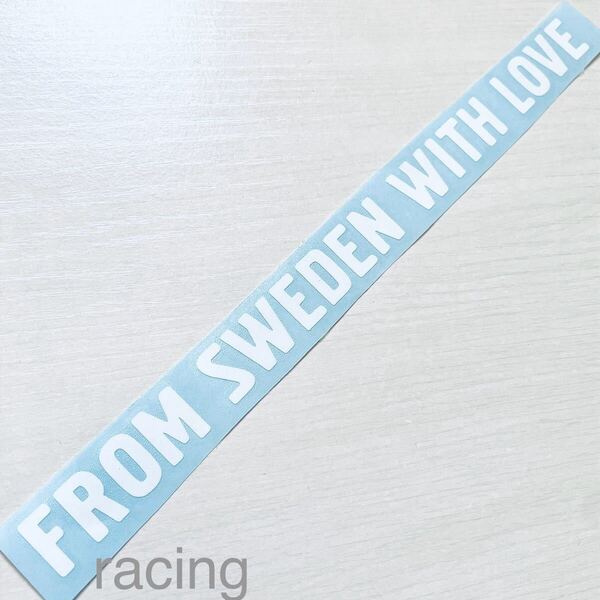From Sweden with love レプリカ ステッカー/ rデザイン ポールスター t4 v50 v40 v60 v70 v90 xc40 xc60 xc70 xc90 240 850 940 t5