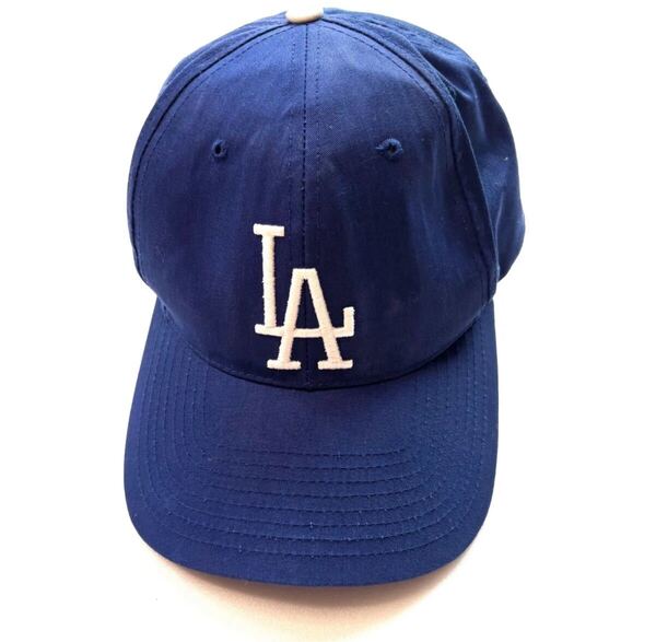 MLB 90s LA Los Angeles DODGERS 古着 ベースボールキャップ TWINS ENTERPRISE INC ドジャース ヴィンテージ マカオ製 ドジャース MLB