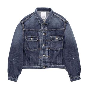 visvim SS 101X JKT DMGD-1010- サイズ3 デニムジャケット