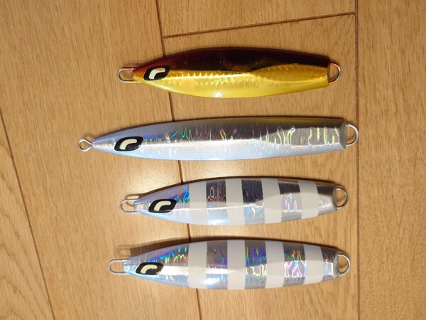 送料込み シマノ ウイング ウイングフォール 他 4個セット 250g 180g 150g 130g OCEA SHIMANO オシア スロージギング スロー