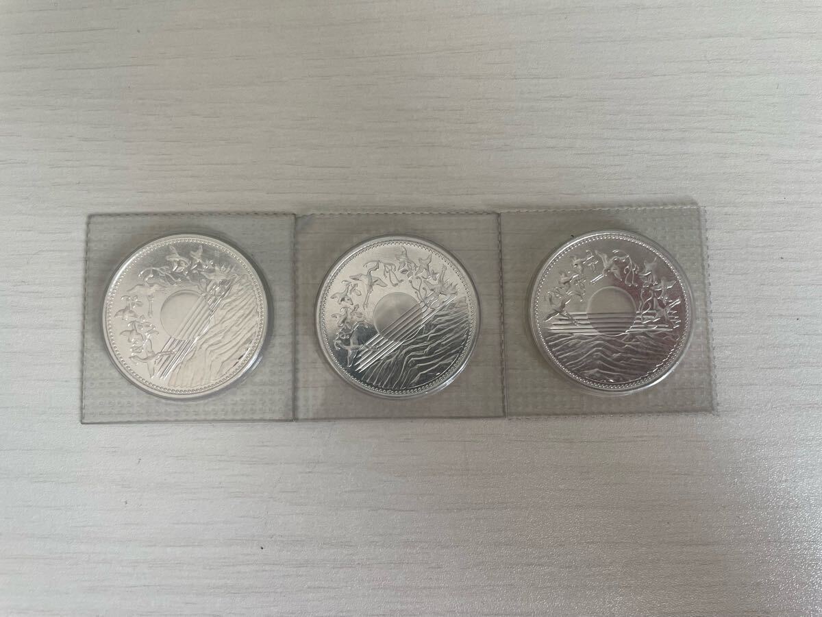 昭和天皇御在位60年記念 1万円銀貨 1986年銘(S61) ブリスター