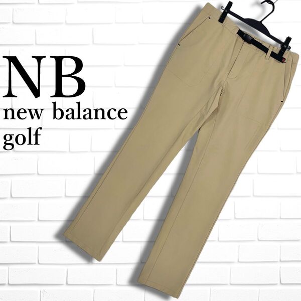 美品◆ NB new balance golf ニューバランス ゴルフ ストレッチ イージー ロング パンツ スラックス ゴルフ ウェア メンズ 6 XL LL 0685F□