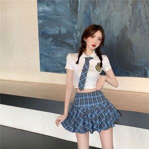 セーラー服 ギャル コスプレ JK セクシー 女子高生 制服 コスプレかわいい 学生制服 コスチューム 可愛いベビードール チアガール