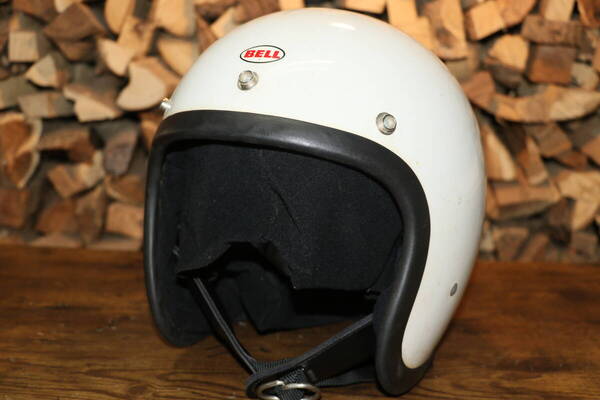 送料無料 美品 BELL RT ベル ジェットヘル RT 500TX マグナム 7 1/8 57センチ S ヴィンテージヘルメット ベル 白