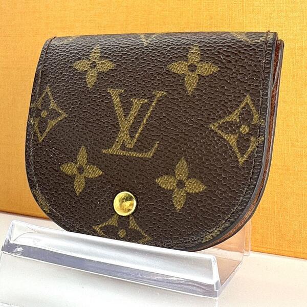 【ヴィンテージ】LOUIS VUITTON ルイ ヴィトン モノグラム ポルトモネ グゼ 小銭入れ コインケース ビトン ビィトン