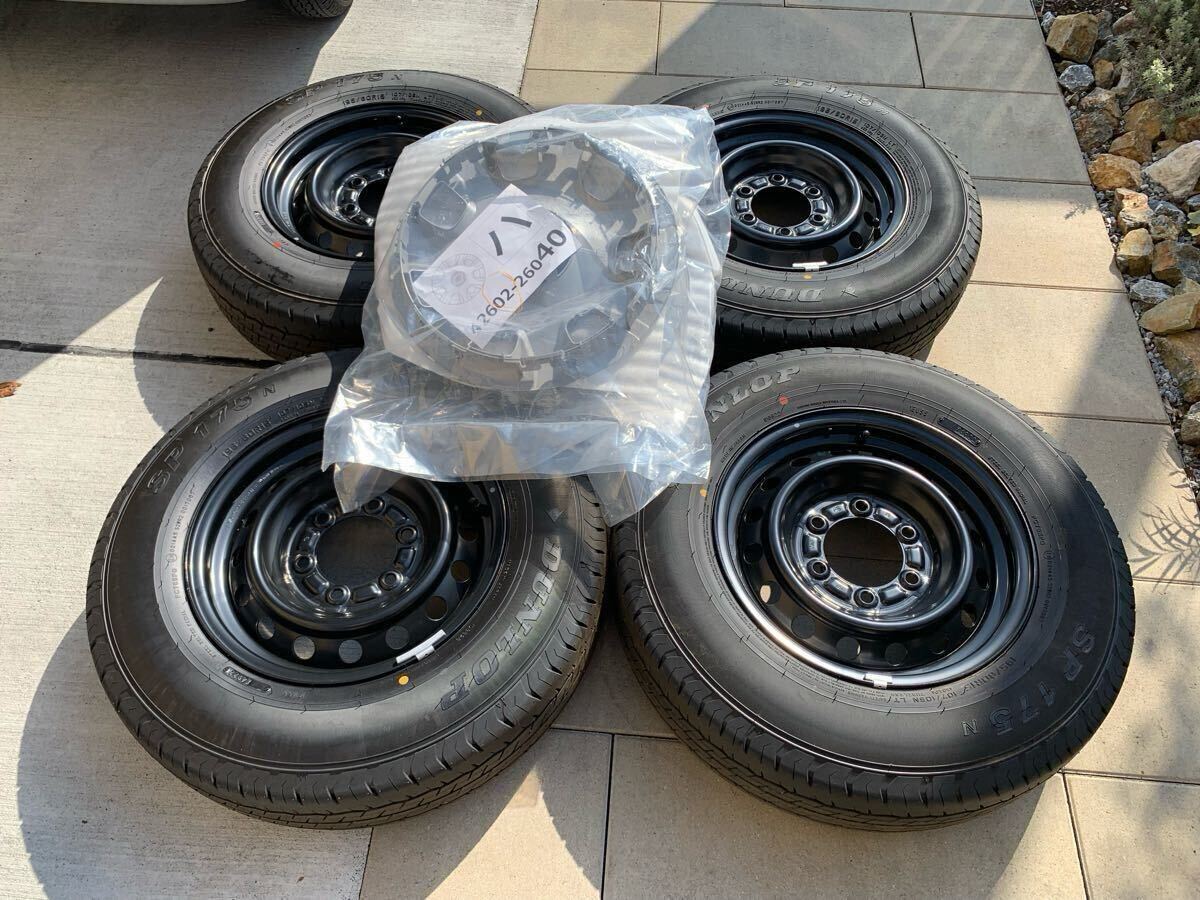 DUNLOP 15インチ スチールホイールセット 新車外し Yahoo!オークション -「dunlop」(15インチ) (ホイール)の落札