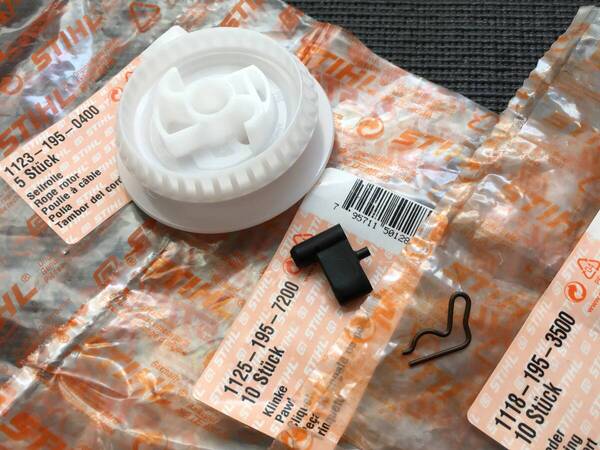 スチール 純正 ロープローター 3点セット 1123 未使用 STIHL 部品 パーツ