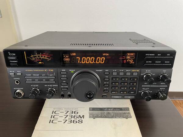 ICOM I C-736 トランシーバー 10W ジャンク品