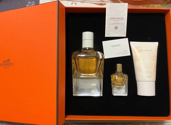 HERMES 香水 ミニ香水 ボディクリームギフトボックス