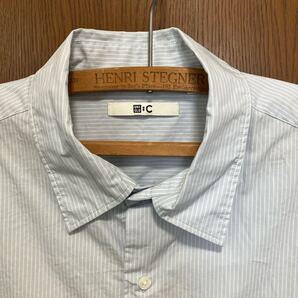 【完売カラー】uniqlo C ブロードオーバーサイズシャツ/ストライプ