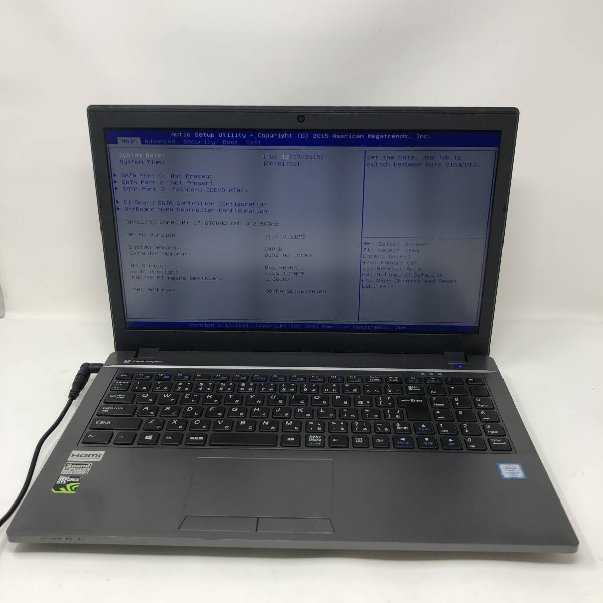 ジャンクコンフル秋葉原店で第8世代Core i5搭載NECノートが9,800