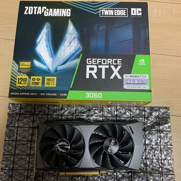 RTX3060 12GB zotac twin edge oc GeForce RTX