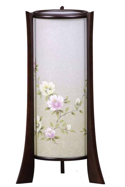 【現品訳あり】盆提灯のかわりに 創作行灯 明々灯2号芙蓉ぼかし 現品特価