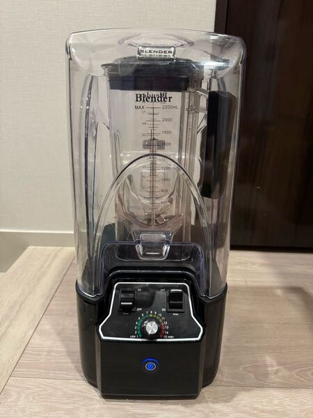 ジャンク品 ミキサー ブレンダー 2.2L 大容量 氷も砕ける 多機能 一台多役 攪拌棒付き